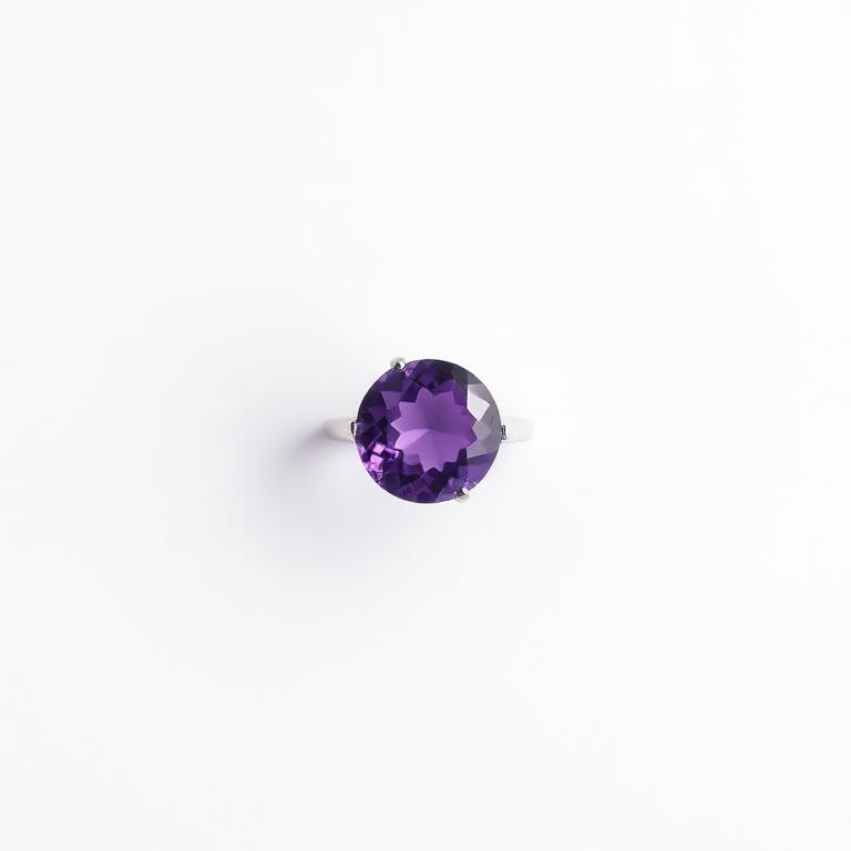 Natural Amethyst crystal gemstone
