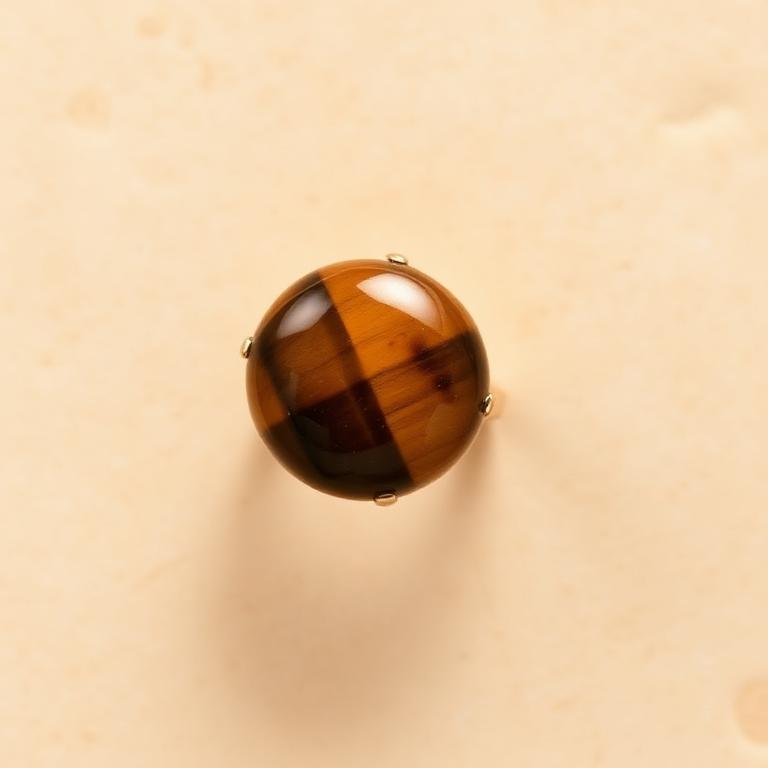 Natural Tiger Eye crystal gemstone